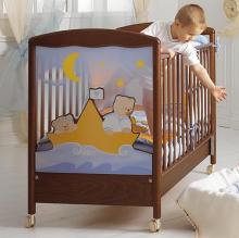 Кроватка Baby Expert Luna Di Miele (орех)